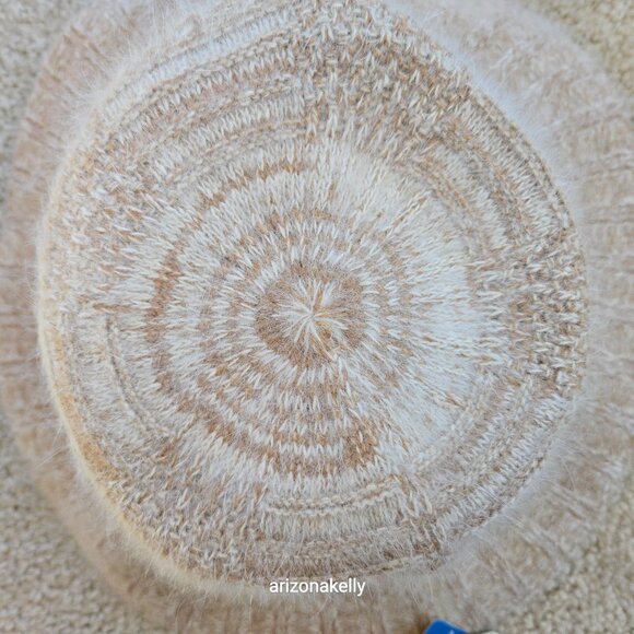 NWT San Diego Hat Co. Fuzzy Angora-blend Bucket Hat Cape Horn Camel - Picture 9 of 15